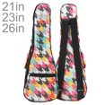 thumbnail image 1 of 1 Piece 21 / 23 / 26 Inch Portable Colorful Ukulele Bag 10mm Sponge Soft Case Gig Ukulele Mini Guitar Waterproof Backpack 1 Piece Multi 21 inch, 1 of 6