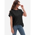 thumbnail image 5 of Womens Summer Tops Outfits Spring Casual Dressy T Shirts Workout Clothes Going Out Trendy Vacation Fashion, 5 of 6