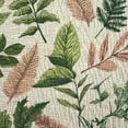 thumbnail image 6 of Autua Fabric Leaves Design Round Tablecloth Stain-Resistant Washable 42"-46, 6 of 8