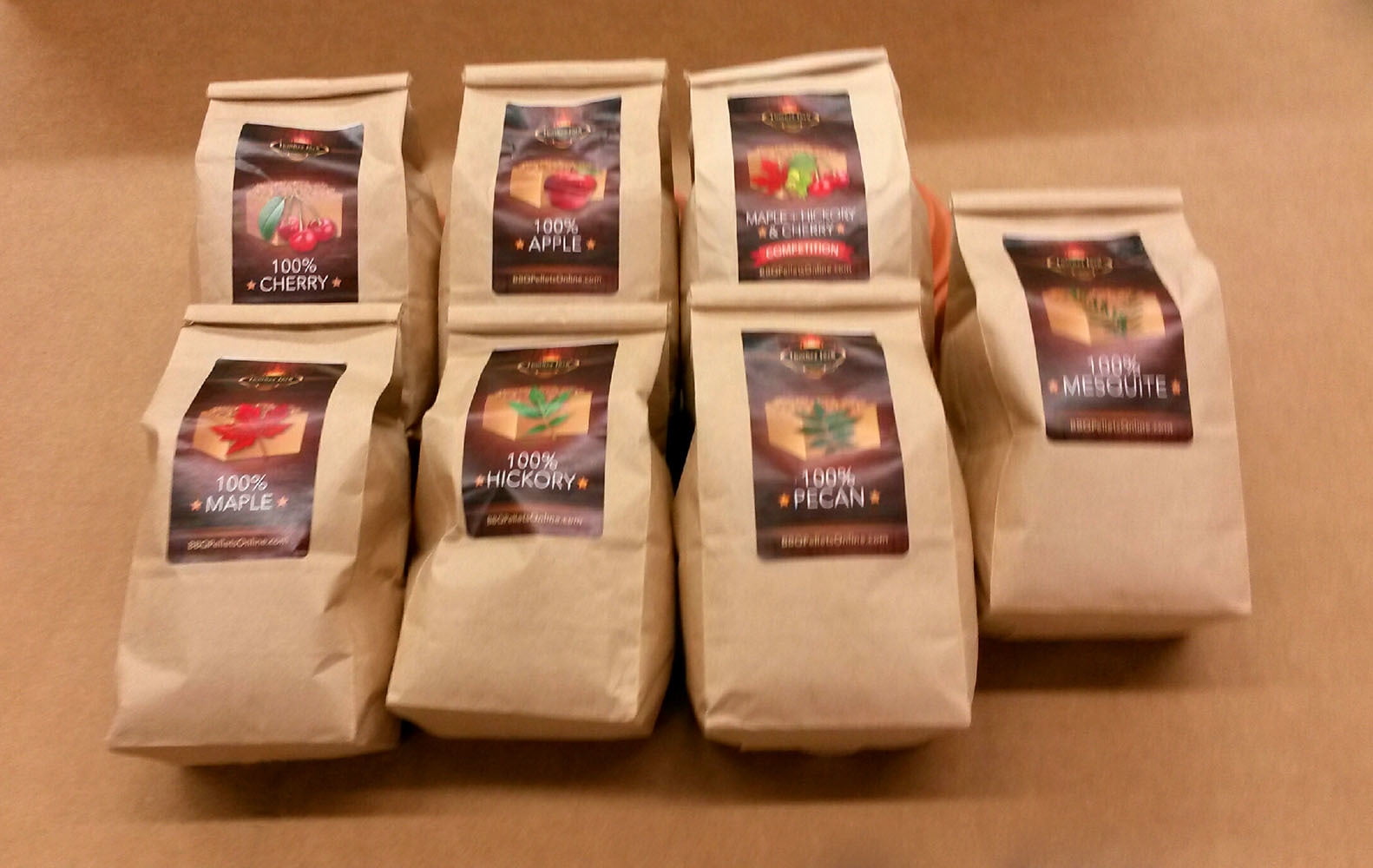 Lumber Jack 7 1# Pellet Sampler packs