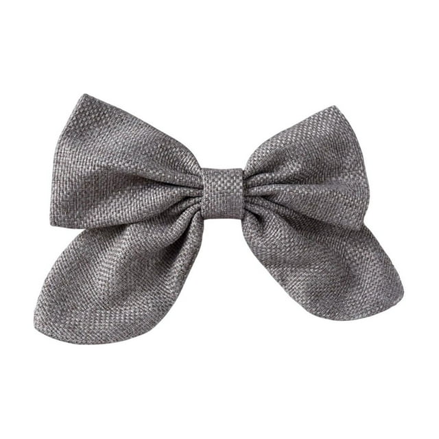 Pince à Rideau, Pince à Rideau Grise avec Nœud, Simplicité Moderne, Embrasses de Rideau pour Rangement de Rideau, Décoration d'Ambiance pour la Saint-Valentin et les Mariages