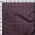 thumbnail image 3 of oneOone Cotton Poplin Fabric Paisley & Floral Ikat Print Fabric By The Yard 42 Inch Wide, 3 of 4