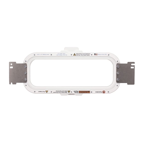 Embroidery Hoop 4.25"×13" Horizontal Mighty Hoop Magnetic Hoops For BAI