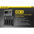 thumbnail image 2 of Nitecore New i4 2016 Intellicharger Smart Battery Charger for Li-ion IMR Ni-MH NiCd, 2 of 3