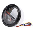 thumbnail image 5 of M Buder 85mm (3.375 inches) 3 in 1 Electrical Tachometer Oil Pressure Water Temp Gauge 6000 RPM 0-150 PSI for RV Yacht Truck with 7 Colors Backlight Black Dial Black Bezel, 5 of 9