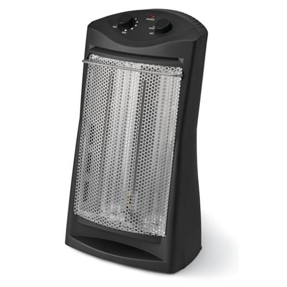 Mainstays Radiant Quartz Space Heater, Black, DF1511AB