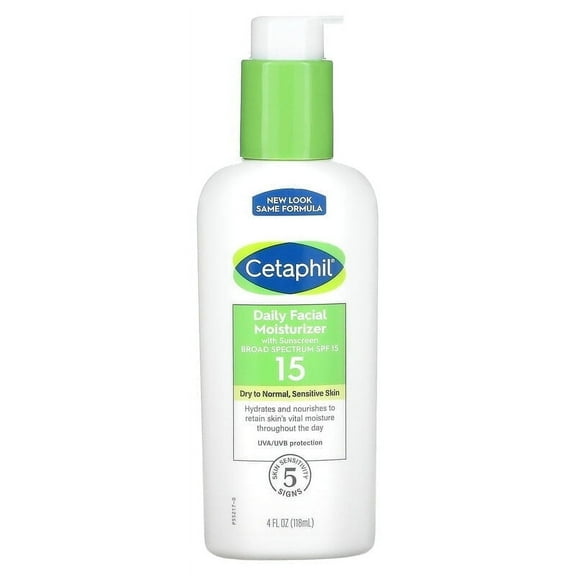 Cetaphil Daily Facial Moisturizer, SPF 15, 4 fl oz