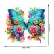 thumbnail image 3 of Colgantes Ventana Con Diamantes Imitación Mariposas Y Flores Acrílicas, 3 of 9