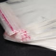 thumbnail image 6 of 400 Clear Self Adhesive 7cm x 13cm and Seal Plastic Bags for Small Objects, Jewellery, Arts and Crafts Display, 6 of 8