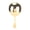Gold, variant on Riousery Stainless Steel Julep Cocktail Strainer Slotted Spoon Multifunctional Skimmer Spoon for Home Bar Professional Mixology Ice Strainer Mirror Light Finish 6.10 Inches / 155 mm