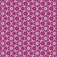 thumbnail image 1 of Ahgly Tapis d'Intérieur Lavable en Machine Carré Transitionnel Moyen Violet Rouge Rose, 6 Pieds Carré, 1 of 7