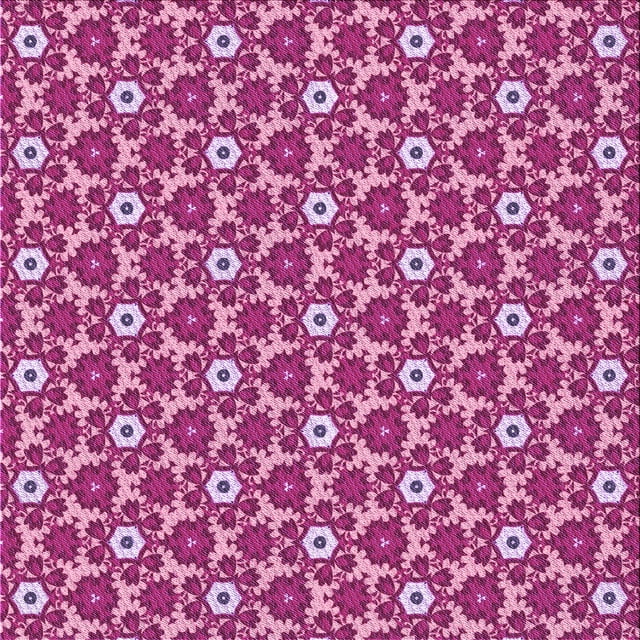 Ahgly Tapis d'Intérieur Lavable en Machine Carré Transitionnel Moyen Violet Rouge Rose, 7 Pieds Carré