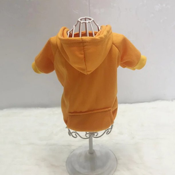 Sudaderas con capucha sólidas para perros y gatos pequeños, ropa para mascotas, abrigo, chaquetas, sudadera para Chihuahua, trajes para mascotas de algodón