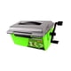 thumbnail image 2 of Caja de almacenamiento para enrollador de pesca con asa para entusiastas de la pesca, resistente, Verde, 2 of 9
