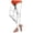 White, variant on COMVALUE Women's Halloween Pumpkin Skulls Printed Ankle Elastic Tights Legging Halloween White Size M