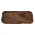 thumbnail image 1 of Elegante bandeja de madera para sushi, aperitivos, ensaladas y postres, ideal para el hogar y el restaurante, 25 x 12,5 x 2 cm., 1 of 11
