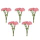 thumbnail image 5 of Crisantemo artificial, decoración del hogar, decoración de escena de flores para bodas al aire libre, flores y plantas falsas - 5pcs Rosa, 5 of 6