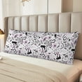 thumbnail image 6 of Lsque Cowboy Body Pillow Case Cover,Ultra-Soft Microfiber Bed Pillow Cases 20x54 inches,Elegant Bedding,Breathable Durable Pillow Cover with Envelope Closure, 6 of 8