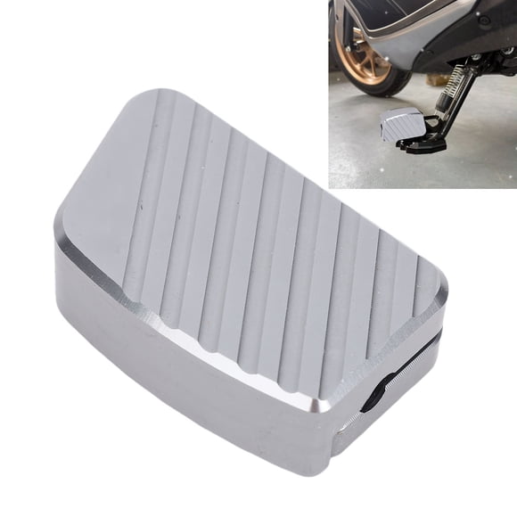 Motorcycle Kickstand Foot Plate Extender CNC Aluminum Alloy Side Stand Extension Pad Enhances Stability Prevents Tipping For Xmax Nmax Nvx Aerox 2013 2025 Model