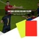 thumbnail image 1 of Árbitro de fútbol de PVC, tarjetas rojas y amarillas, herramienta de entrenamiento para partidos de fútbol 2 uds Sywqhk Para Estrenar, 1 of 3
