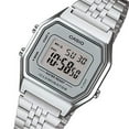 thumbnail image 2 of Ladies Mid-Size Silver Tone Digital Retro Watch LA-680WA-7DF, 2 of 5