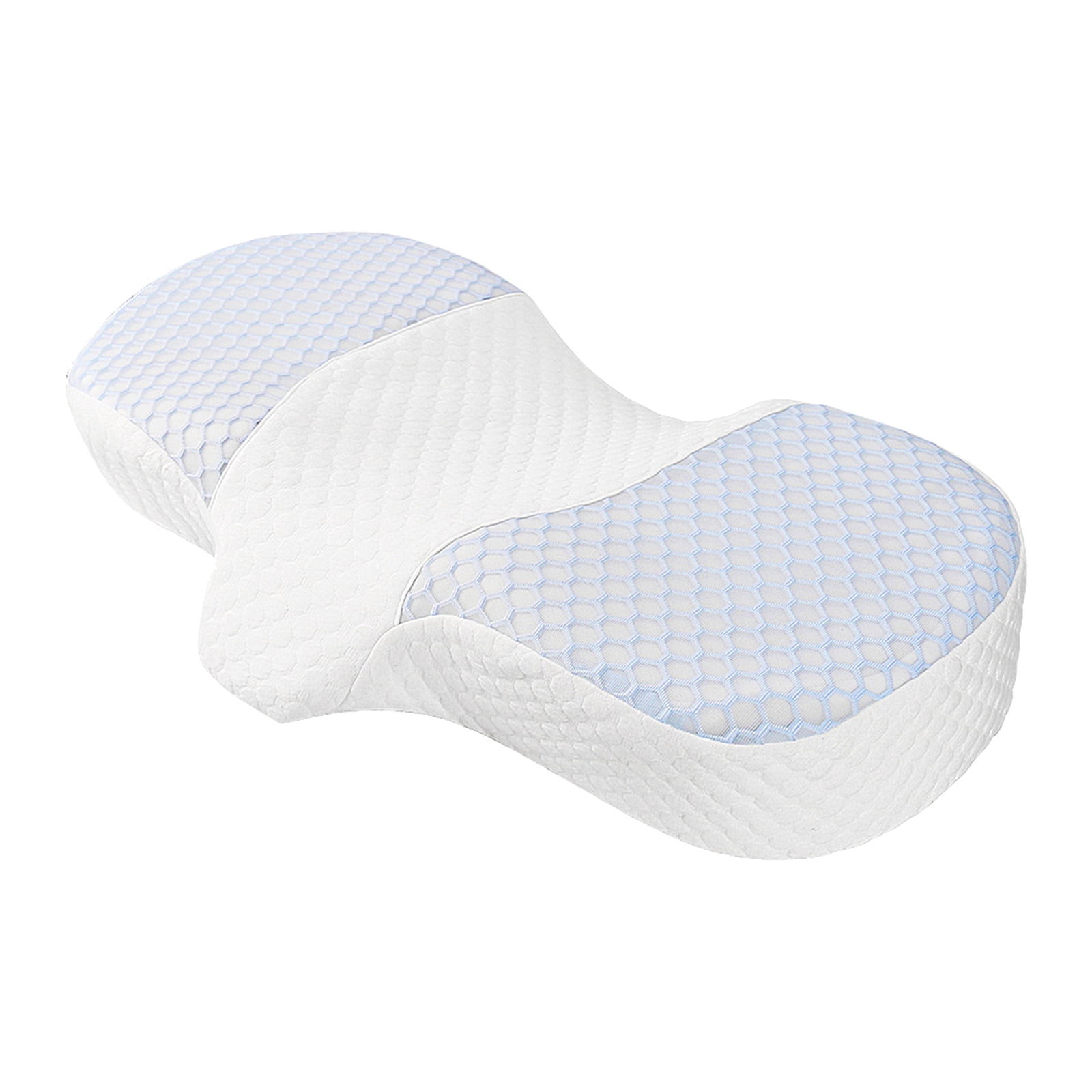 curved memory foam pillow