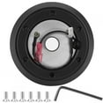 thumbnail image 2 of SRK-120H, Adaptador de Remolino de la Parte del Volante de Aleació de Aluminio de Aluminio A Prueba de Óxido para El Reemplazo de Reparació de Camry Celica, 2 of 7