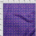 thumbnail image 2 of oneOone Cotton Cambric Purple Fabric Batik Quilting Supplies Print Sewing Fabric By The Yard 42 Inch Wide, 2 of 4