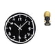 thumbnail image 1 of Adorno De Reloj De Arte Moderno Acrílico Con Estatua De Mujer Africana, Figura De Resina, Escultura Creativa Para Cocina, Oficina, Comedor, Entrada, Estante, Decoración, 1 of 8