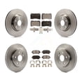 thumbnail image 1 of Transit Auto Front Rear Disc Brake Rotors and Semi-Metallic Pads Kit for Car Cadillac XTS K8F-100798, 1 of 11