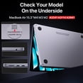 thumbnail image 3 of Funda Macaset compatible para MacBook Air de 15 pulgadas M4 2025 2024, 3 of 9