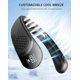 thumbnail image 2 of Ventilador de cuello recargable Ventilador personal, 2 of 5