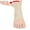 Beige, variant on Silicone Ankle Brace Stabilizer for Sprain Prevention Ligament Injury Recovery Joint Support, Breathable Sweat-Proof Design for Sports Walking Daily Wear Unisex
