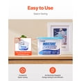 thumbnail image 4 of VEVOR Moisture Absorber Boxes, 10.8 oz Humidity Absorber Boxes(6 Packs), Fragrance Free Dehumidifier Attracts Extra Moisture from Your Bathroom, Closet, and Kitchen, 4 of 9