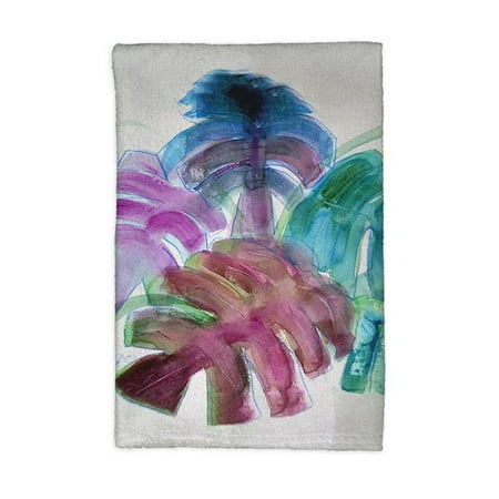 

Betsy Drake KT1148 Monstera Leaves Kitchen Towel