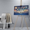 thumbnail image 4 of Happy New Year with Manx Fireworks Holiday Xmas Winter 2025 Horizontal Matte Canvas Poster Cat Lover Kitten Owner Gifts Wall Art Home Decor - 00025, 4 of 5