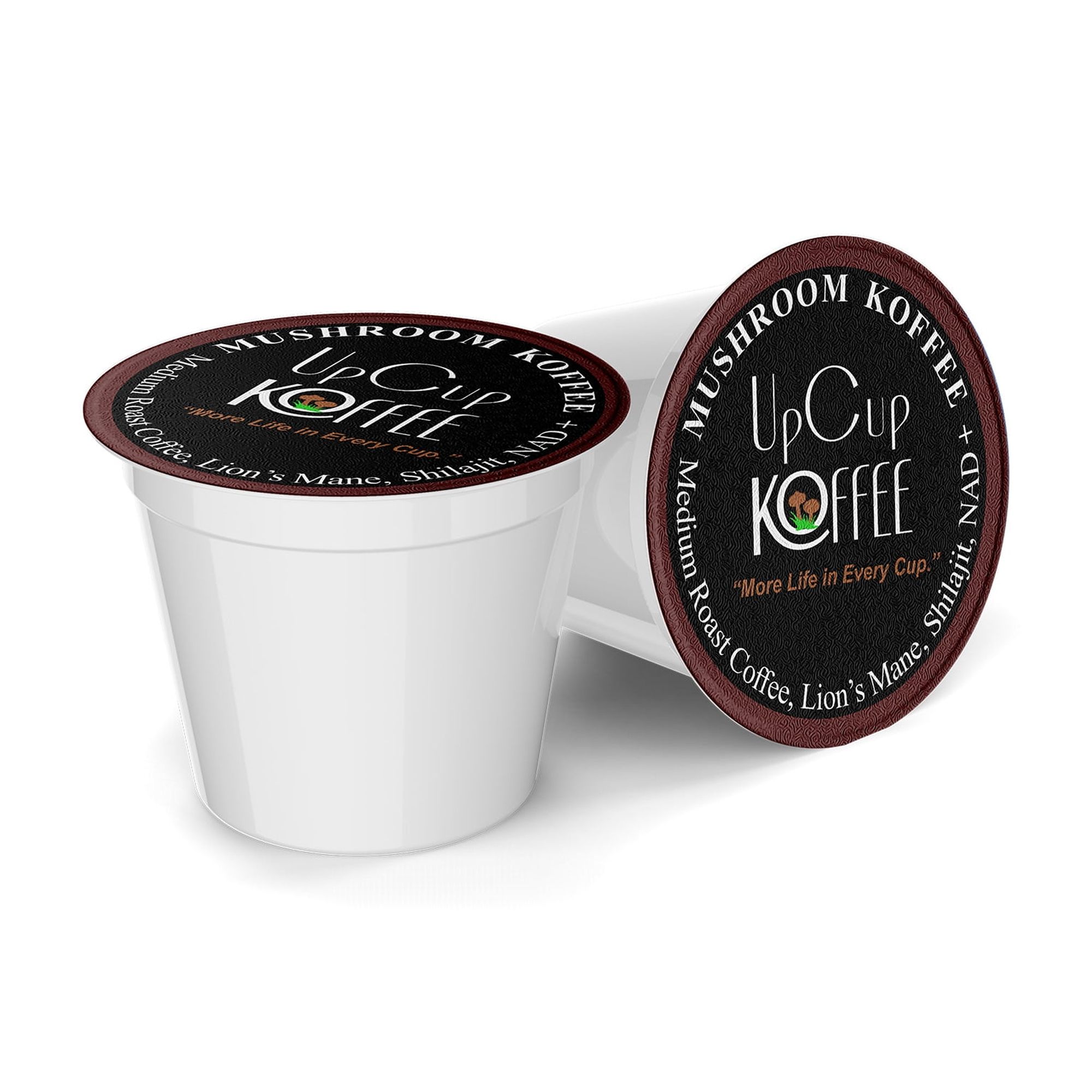 UpCup Koffee - Medium Roast Mushroom Koffee Pods