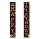 thumbnail image 1 of Inteprter 1 par Feliz Navidad feliz cumpleaños puerta porche pareado decoración colgante bandera fiesta ornamento decorativo hogar empresa Kits de decoración para fiestas Negro Inteprter HA069200-01, 1 of 6
