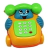 Blue Face and Hands Children's Musical Toy Telephone