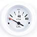 thumbnail image 3 of Sierra Marine Gauge Oil Pressure 68367P Arctic Series; 2 Inch; Short Electrical Sweep; Analog; 0-80 PSI; Without Programmable Warning Indicator; White Face/White Bezel/Black Pointer With Orange Tip, 3 of 3