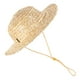 thumbnail image 4 of Sombrero de paja para niños para la playa, gorra con protección solar para niñas y niños, disfraz de granjero, sombrero tejido de ala ancha para verano al aire libre, 4 of 6