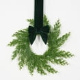 thumbnail image 5 of Christmas Winter Large Artificial Green Wreath Festive Decor For Front Door Window Walls Indoor Outdoor Home Holiday Decoration, 1pcs, 5 of 5