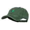 thumbnail image 2 of Pot of Gold Embroidered Washed Cotton Cap - Dk Green OSFM, 2 of 5