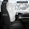 thumbnail image 2 of JIAMAOXIN Car Seat Covers Full Set for 2007-2023 Lexus RX 350, Faux Leather Seat Covers Waterproof Anti-Slip Cushion Protector (5 Seats,Black), 2 of 5