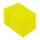 thumbnail image 1 of 10 piezas de revestimientos para estantes de refrigerador, tapete absorbente reutilizable para almacenamiento de frutas amarillo, 1 of 9