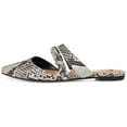 thumbnail image 3 of Journee Womens Olivea Slip On Almond Toe Mules Flats, 3 of 10