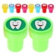 thumbnail image 2 of 10 sellos divertidos para niños pequeños, sellos para manualidades, sellos autoentintables con dibujos de dientes, sellos para diario, sellos de bricolaje, sellos de ánimo, 2 of 8