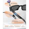 thumbnail image 3 of Gafas inteligentes GLOSSIA V03-T5 con cámara de 8 MP, Bluetooth e IA, 3 of 9