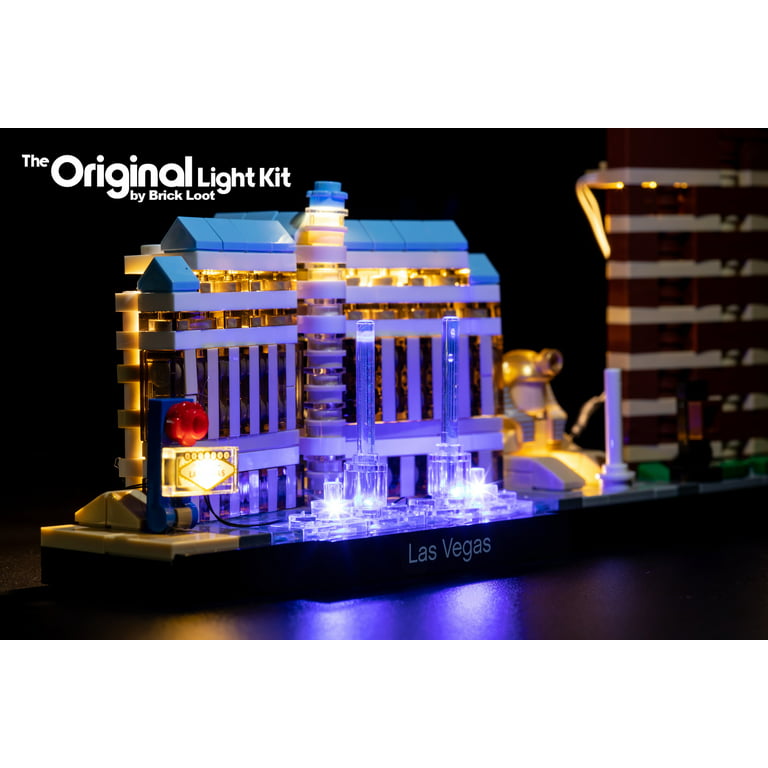 Lego Architecture Las Vegas Strip - Lego Speed Build 21047 