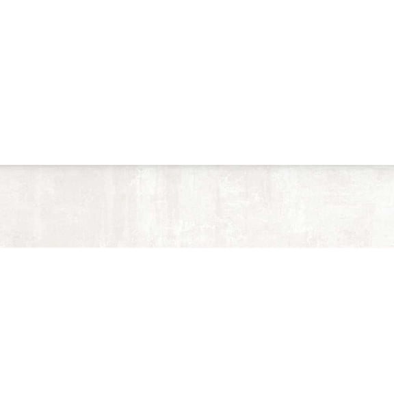 The Tile Life Quell 2" x 10" White Porcelain Bullnose Tile Trim